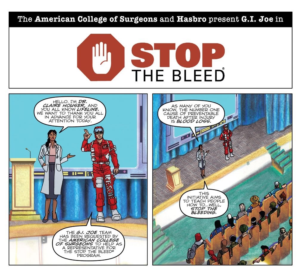 G.I. JOE™ Learns to Stop the Bleed