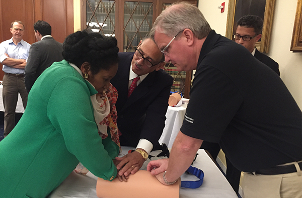 Training Our Elected Officials to STOP THE BLEED
