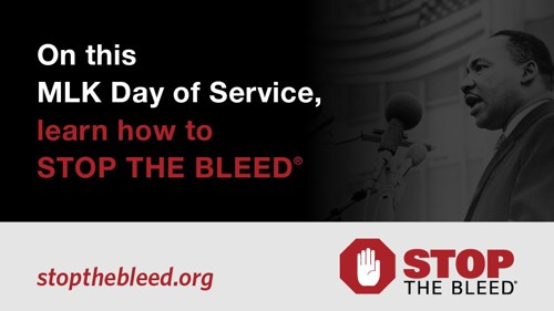 On this MLK Day of Service, Learn How to STOP THE BLEED